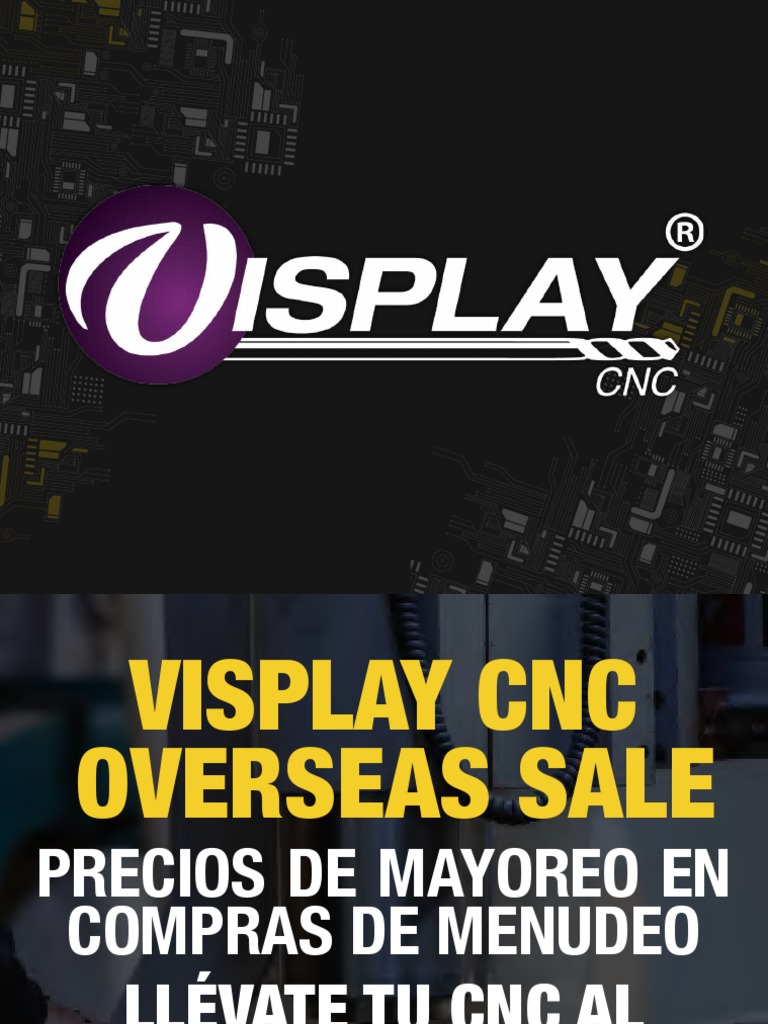 Precios y características de Visplay CNC | PDF | Engranaje | Eje