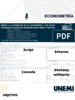 Econometría: Ing. Esp. Keyla Stefanía Guerrero Ruiz, Megcp