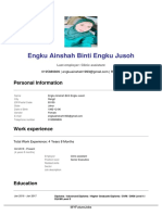 CV From Profile
