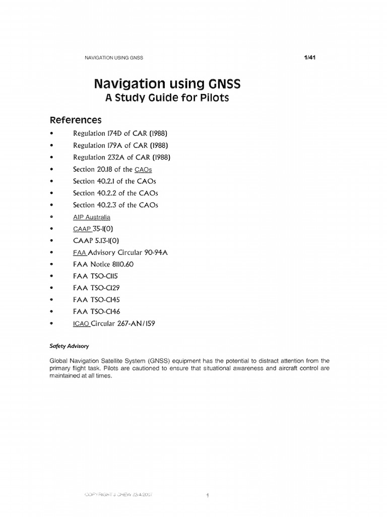 GPS & Flying | PDF
