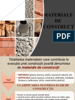 Materiale de Constructie