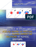 Izotopi. Masa Atomica. Mol de Atomi.