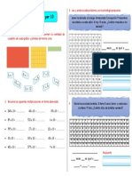 Ficha Mate - Multiplicacion 5 - 10