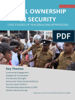 Local Ownership in Security - Peacebuilding - Approaches
