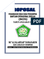 Contoh Urutan Proposal Bosda Tahun 2021