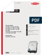 Fronius Symo Inverter Operating Manual