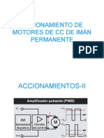 Accionamiento Motores de CC de Iman Permanente