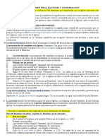 Posibles Presguntas Examen Final Bautismo y Confirmación