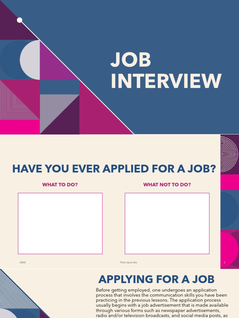 Job Interview | PDF | Self-Improvement