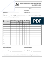 CPL Form