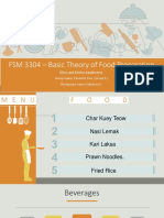 FSM 3304 - Basic Theory of Food Preparation (Group 1 - Fantastic 5)