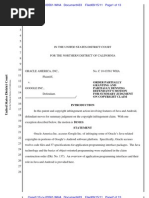 Sept 15, 2011 ruling in Oracle Google lawsuit