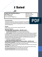 Ahmed Saied CV New 2