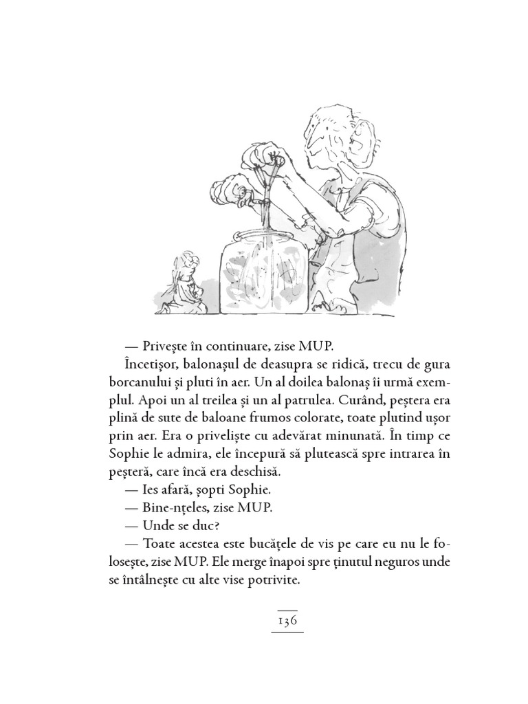 Marele Uriaș Prietenos (fragment) | PDF