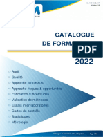 FAC en Q 007 Rev12 Catalogue de Formations Inter Entreprises 2022