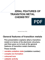 Genral Properties of TM