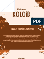 Pembelajaran Koloid