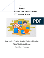 Draft of Hospital Strategic Business Planning - Final Assignment