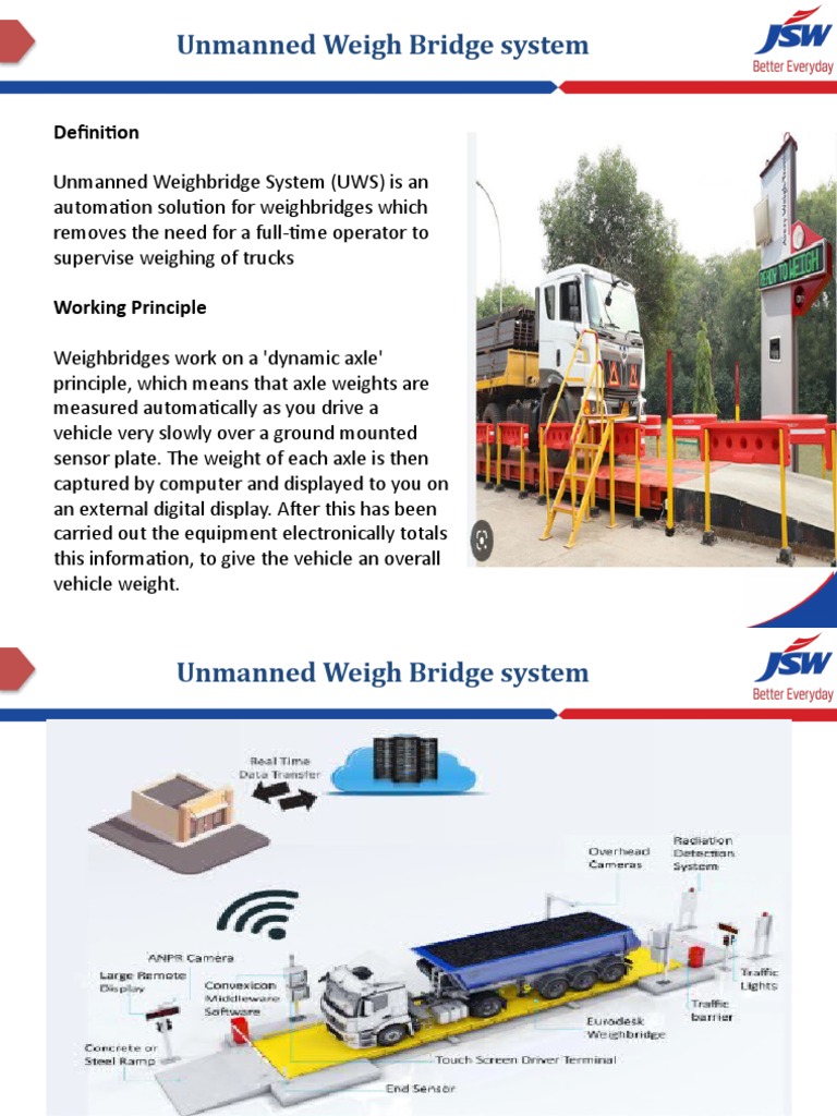 Unmanned Weighbridge System Overview | PDF