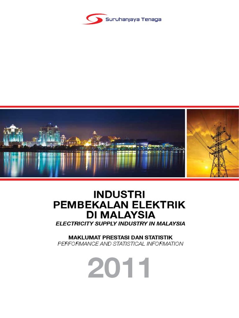 Industri Pembekalan Elektrik Di Malaysia - Maklumat Prestasi Statistik