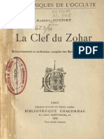 La Clef Du Zohar - Jounet Albert - Paris - 1909