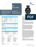 V100-110 Industrial Displacement Meter