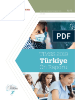 No15 TIMSS 2019 Turkiye On Raporu