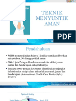 Menyuntik Aman