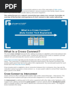 What Is A Cross Connect - (Data Center Tech Explained) - phoenixNAP KB