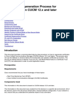 Certificate Regeneration Process For ITLRecovery On CUCM 12.x and Later