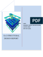 G+2 Structural Report