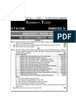 Sy Tax P.set - 2022-23 New Section - II