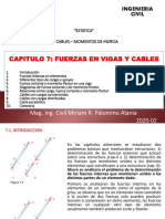 CAPITULO 7 - FUERZAS EN VIGAS Y CABLES en PDF COMPLETO