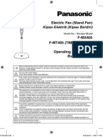 Kipas Elektrik (Kipas Berdiri) : Electric Fan (Stand Fan)