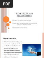 Banking Fraud Presentation