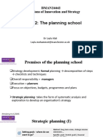Week 2.2 The Planning School