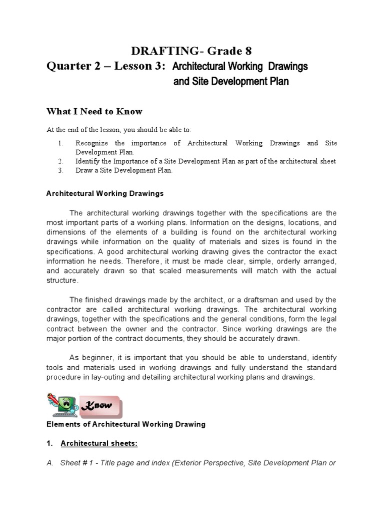 architectural-working-drawings-and-site-dp-pdf-specification