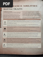 AoS 4th Reference Sheet | PDF | Battles | Regiment