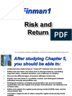 Risk and Return