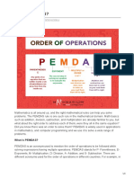 What Is PEMDAS - Redoslijed Računanja