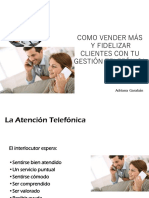 PDF Como Vender Mas y FIDELIZAR CLIENTES Con Tu Gestion Telefonica