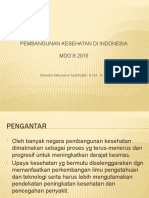 Pembangunan Kesehatan Di Indonesia (Mdg's 2015)