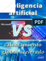 Inteligencia Artificial GPT-4 Vs Hipótesis Calentamiento Global Acelerado