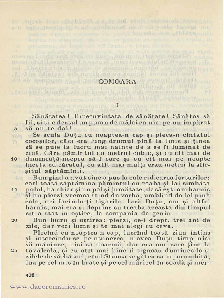 Slavici Comoara Orig | PDF