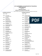 ResultofCAFExamination Spring2023