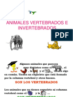 02 - Animales Vertebrados e Invertebrados