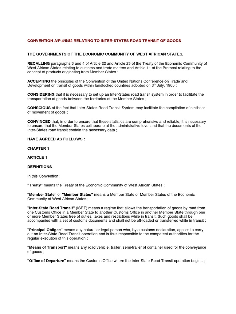 ISRT Registration and Transit Guidelines | PDF | Business