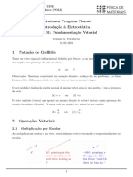 I Autumn Program Fismat Introdução À Eletrostática