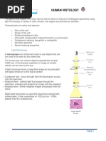 Chapter 2 Human Histology - Cell