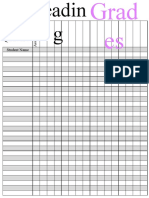 Grade - Sheets - 1page - MIXED Baraa